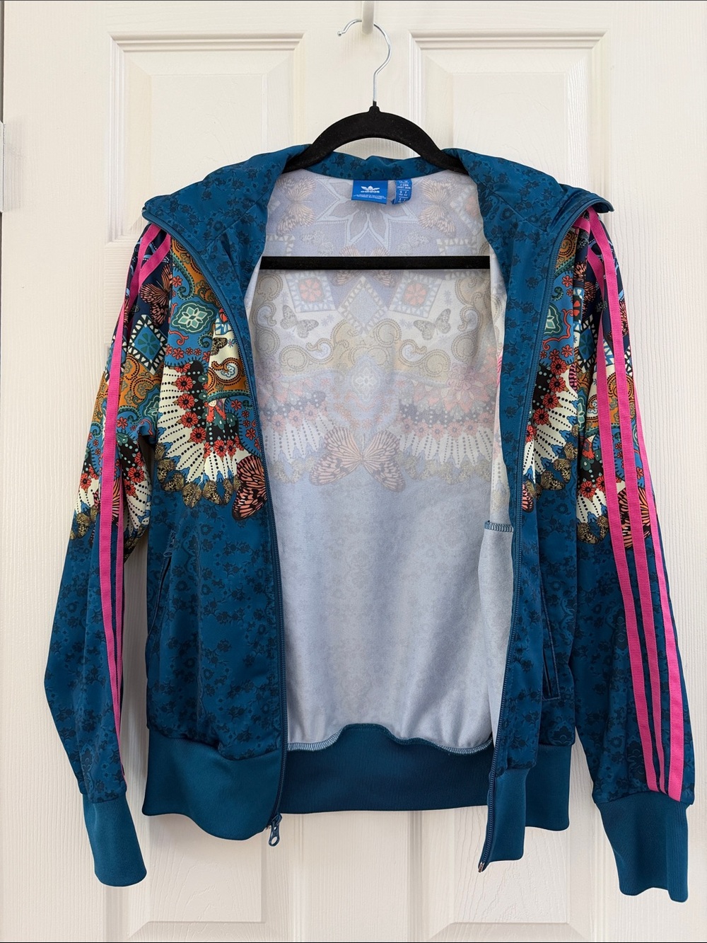 Adidas Originals x FARM Rio Borbomix Jacket Women’s Size Medium - Picture 5 of 7